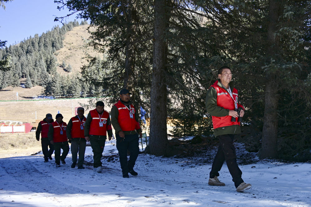 入冬巡林 防火護(hù)山 